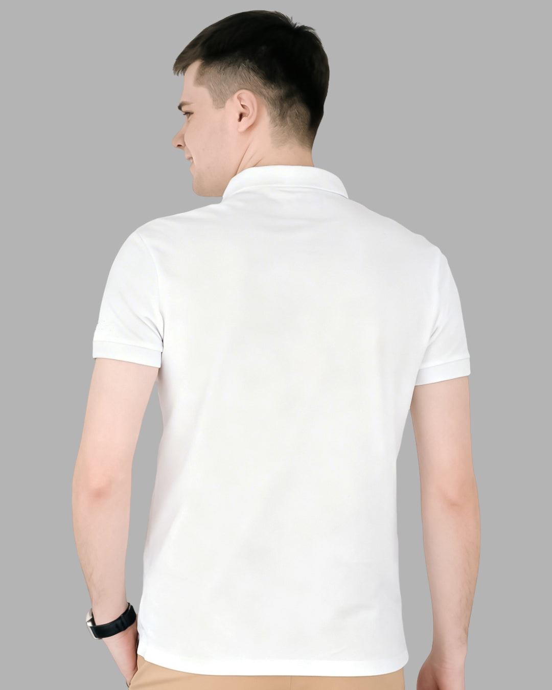 FASO Men's Polyester Polo T-shirt