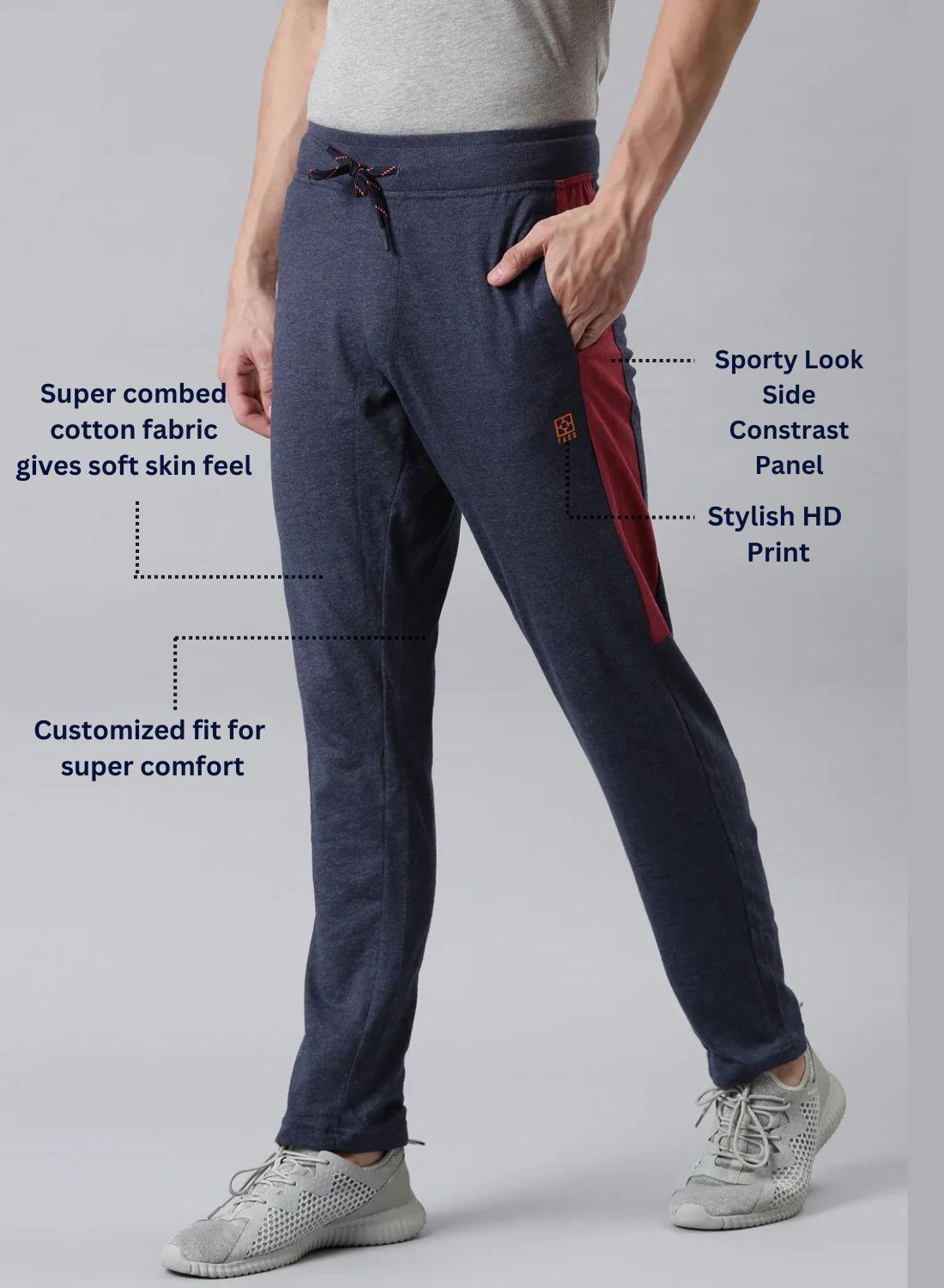 Faso Men's Cotton Track Pant