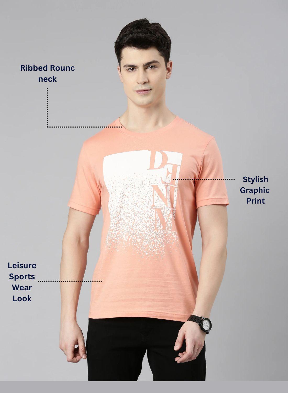 FASO Men’s Premium Cotton Printed T-Shirt