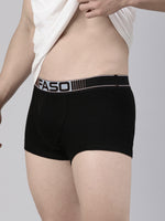 Faso Men's Cotton Neon Outer Elastic Trunk (Pack of 2)