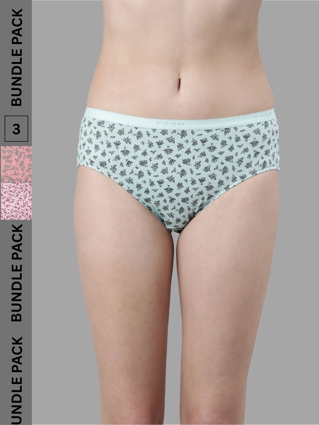 Faso Women's Hipster (Pack of 3)