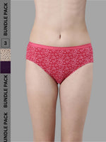 Faso Women's Hipster (Pack of 3)