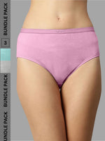 Faso Women's Outer Elastic Hipster (Pack of 3)