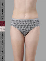 Faso Women's Hipster (Pack of 3)