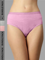 Faso Women's Outer Elastic Hipster (Pack of 3)