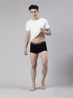 Faso Men's Cotton Neon Outer Elastic Trunk (Pack of 2)