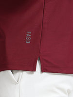 FASO Men's Polyester Polo T-shirt