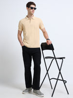 FASO Men's Polyester Polo T-shirt
