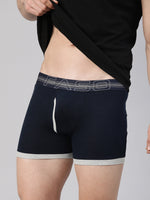 Faso Men's Cotton Contrast Binding Trunk (Pack of 2)