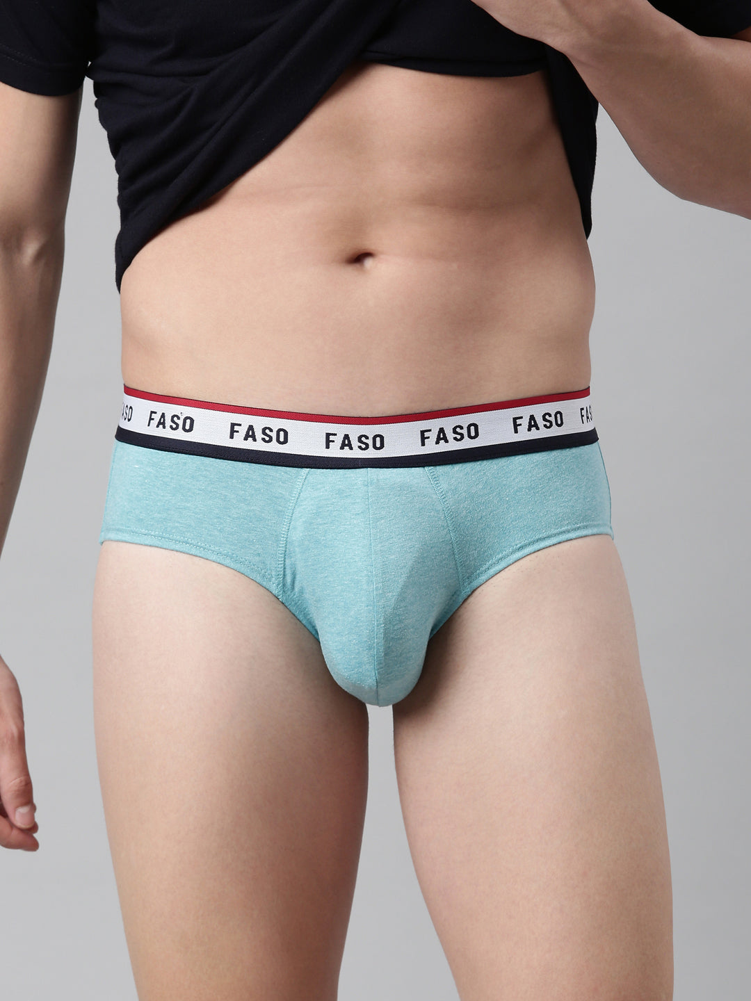 Faso Men's Blend Elastic Brief