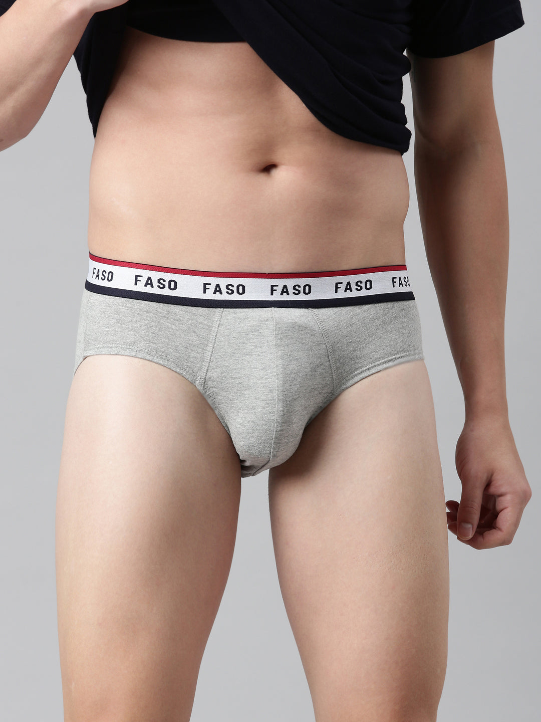 Faso Men's Blend Elastic Brief