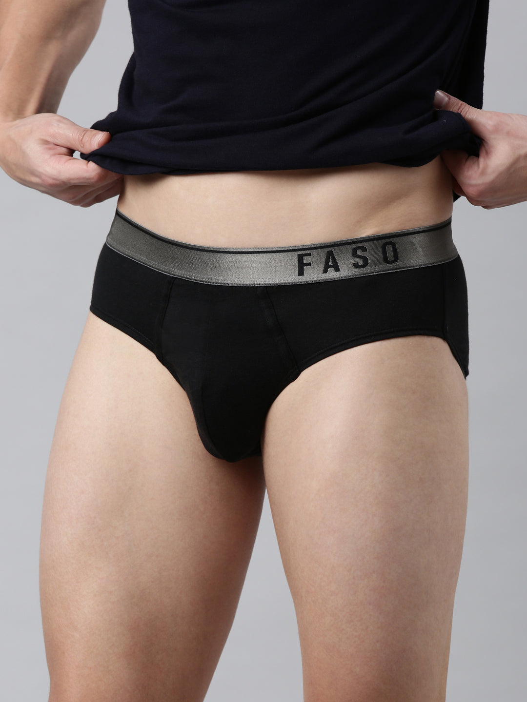 Faso Men's Cotton Brief
