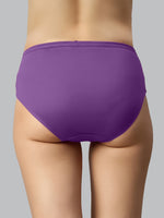 Faso Women's Cotton Inner Elastic Hipster (Pack of 2)