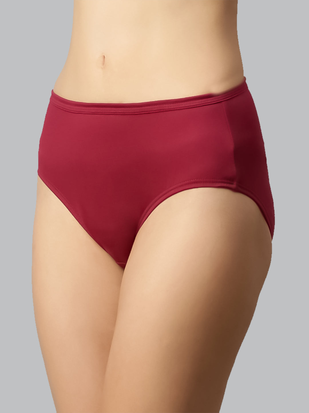 Faso Women's Cotton Inner Elastic Hipster (Pack of 2)