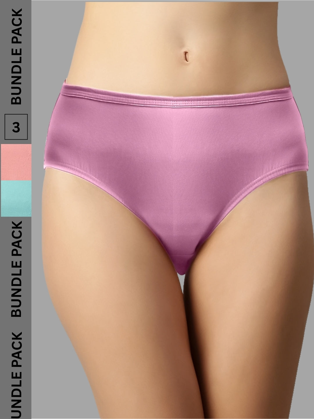 Faso Women's Cotton Inner Hipster (Pack of 3)