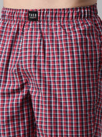 Faso Men's Cotton Printed Woven Boxer Shorts