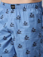 Faso Men's Cotton Printed Woven Boxer Shorts