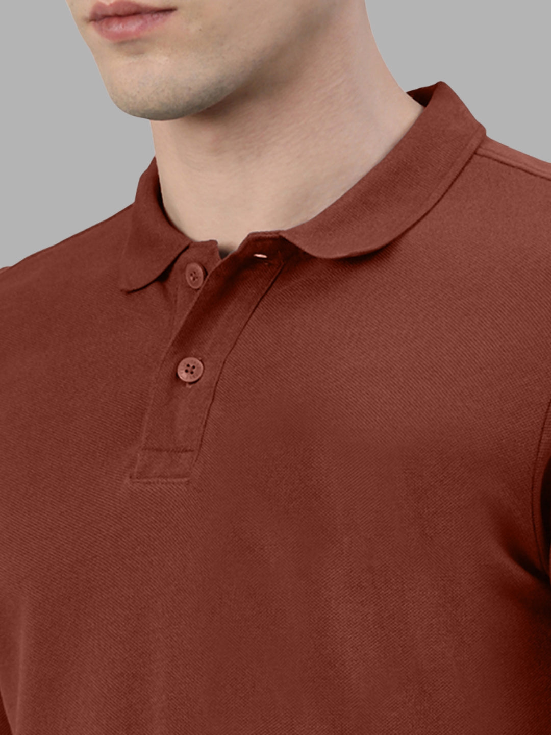 Faso Men's Cotton Polo T-shirt