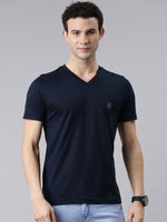 FASO Men’s Soft Cotton V-Neck T-Shirt
