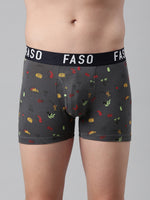 Faso Men's Cotton Printed Trunk