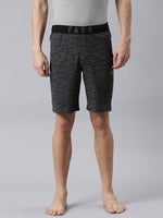 Faso Men's Cotton Elastic Track Shorts
