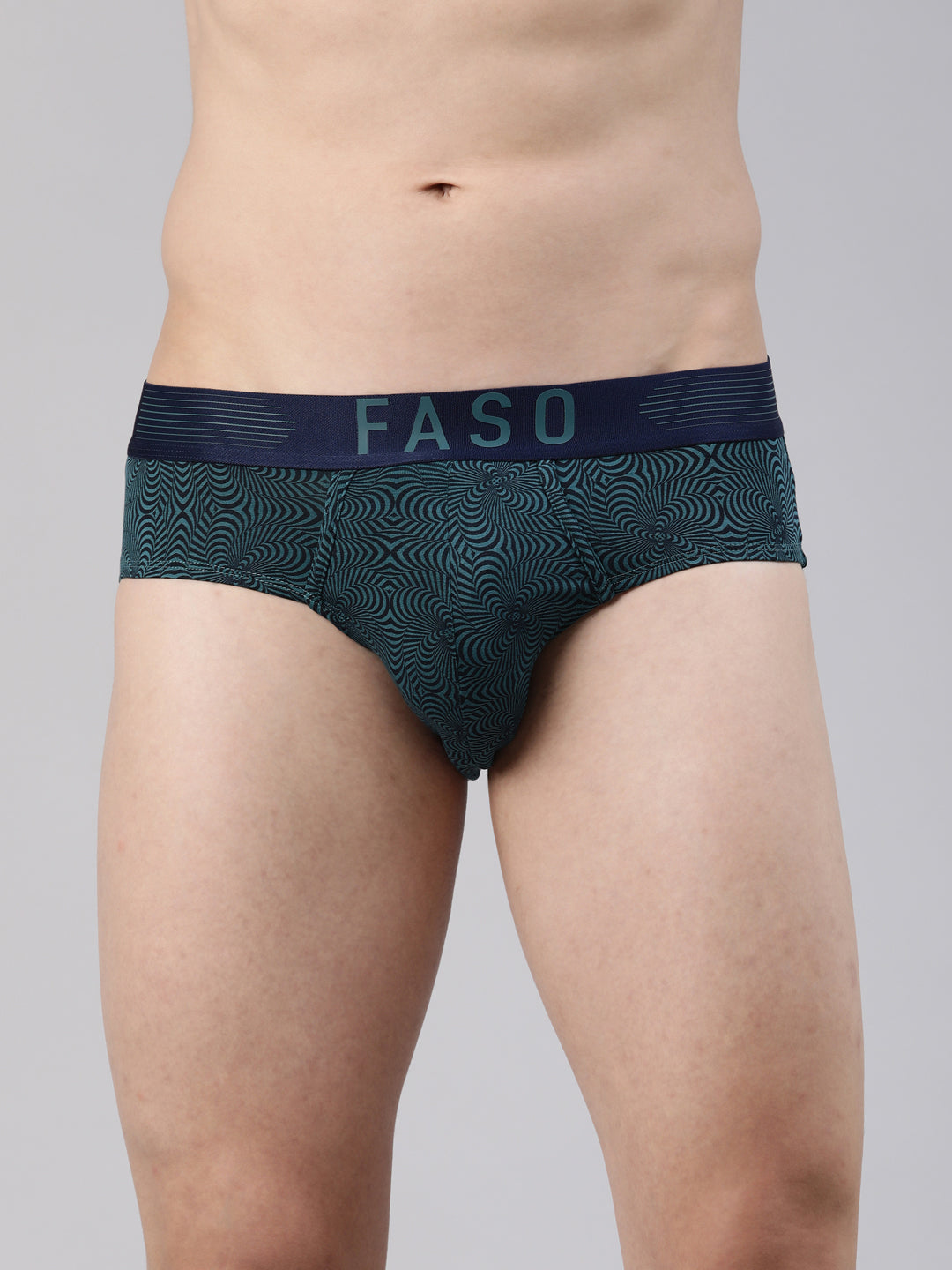 Faso Men's Premium Micro Modal Printed Brief