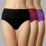 Faso Women's Cotton Inner Hipster (Pack of 3)