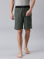 Faso Men's Cotton Elastic Track Shorts