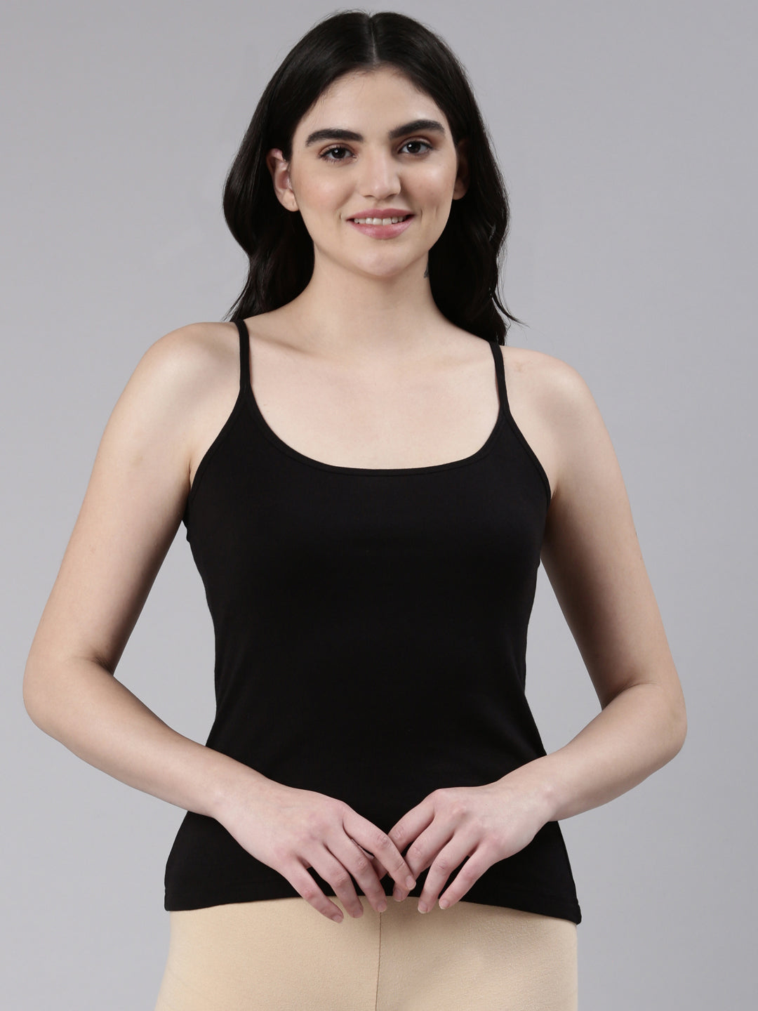 Faso Women's Cotton Rib Camisole