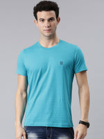 Faso Men’s Cotton Crew Neck Casual T-Shirt