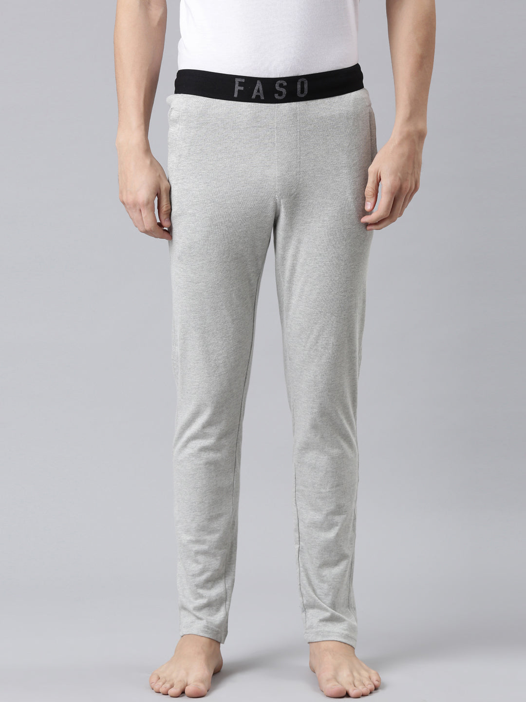 Faso Men's Premium Outer Elastic Track Pant