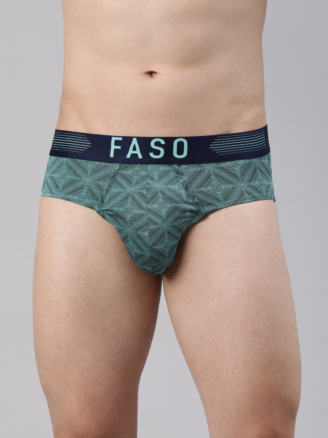 Faso Men's Premium Micro Modal Printed Brief