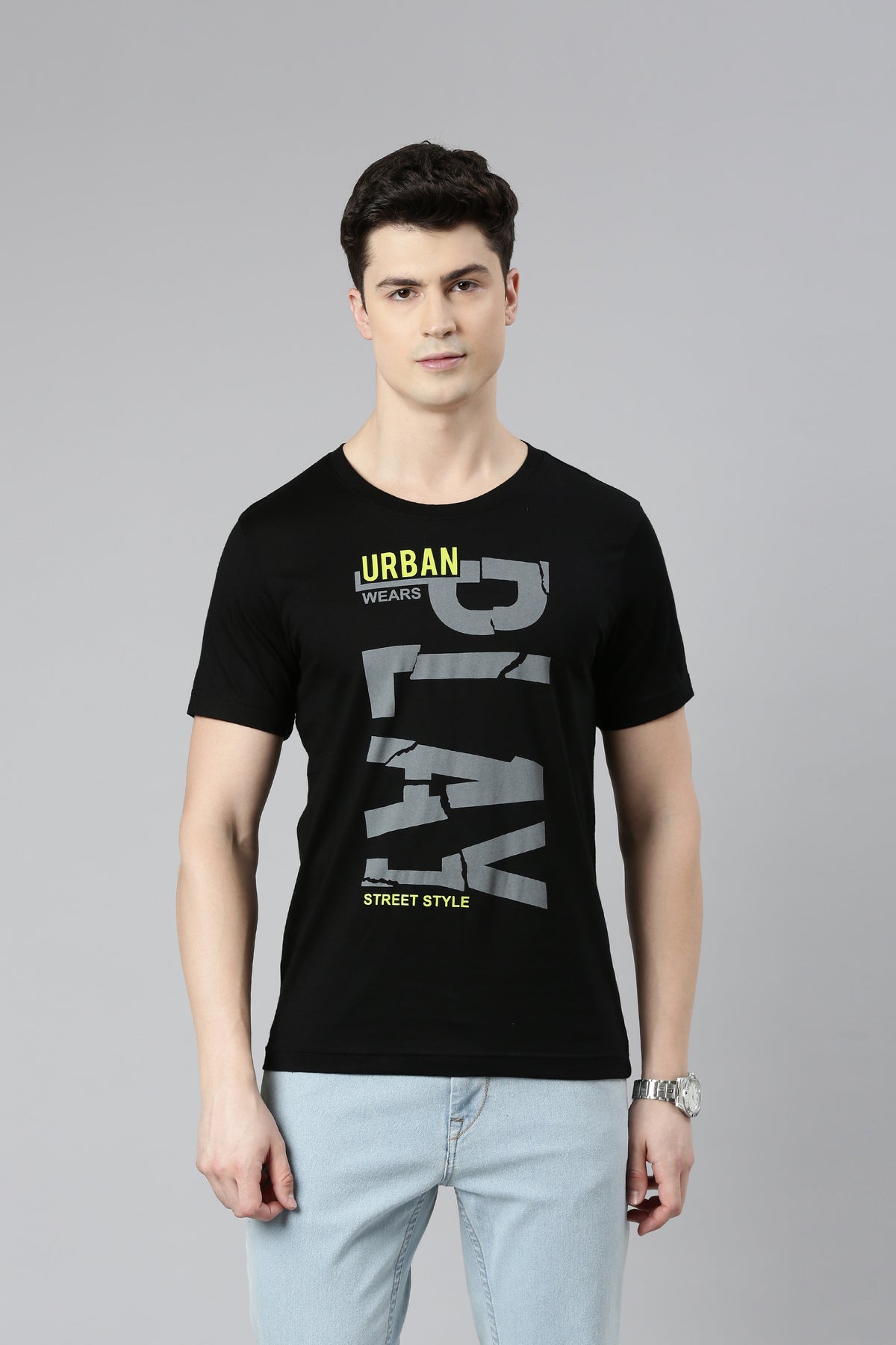 FASO Men’s Premium Cotton Printed T-Shirt