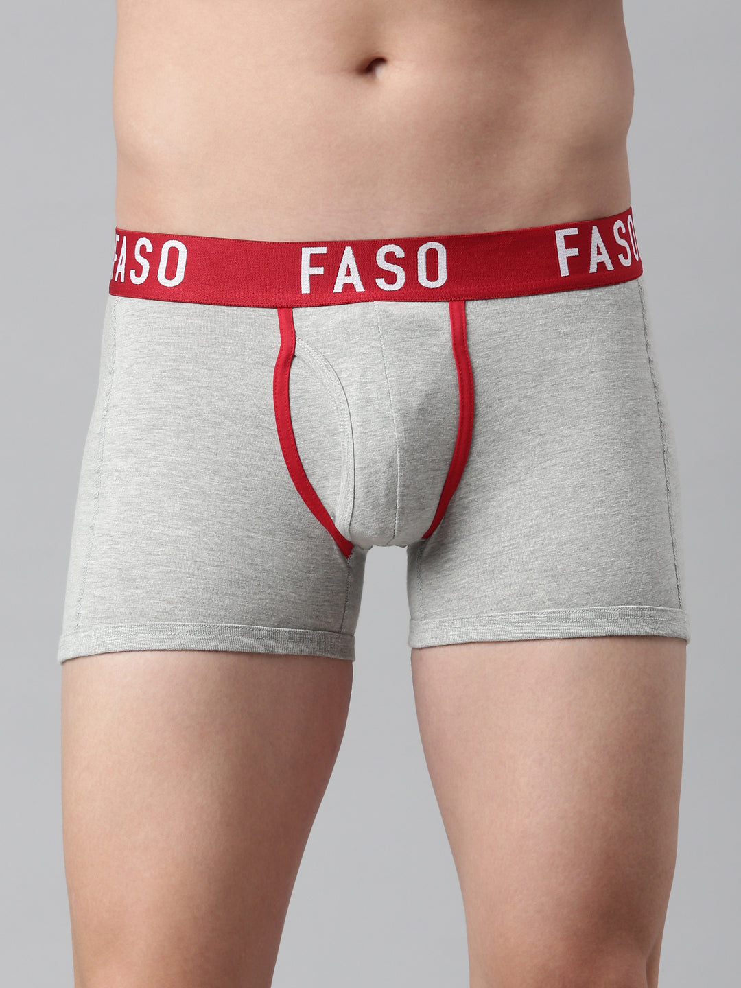 Faso Men's Premium Outer Elastic Trunk