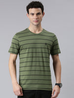 FASO Men’s Yarn Dyed Cotton T-Shirt