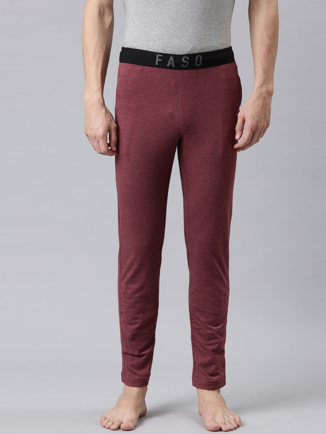 Faso Men's Premium Outer Elastic Track Pant