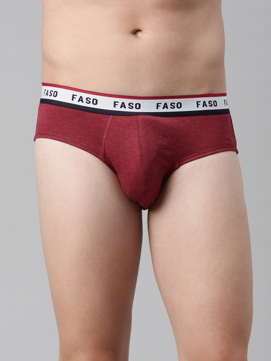 Faso Men's Blend Elastic Brief
