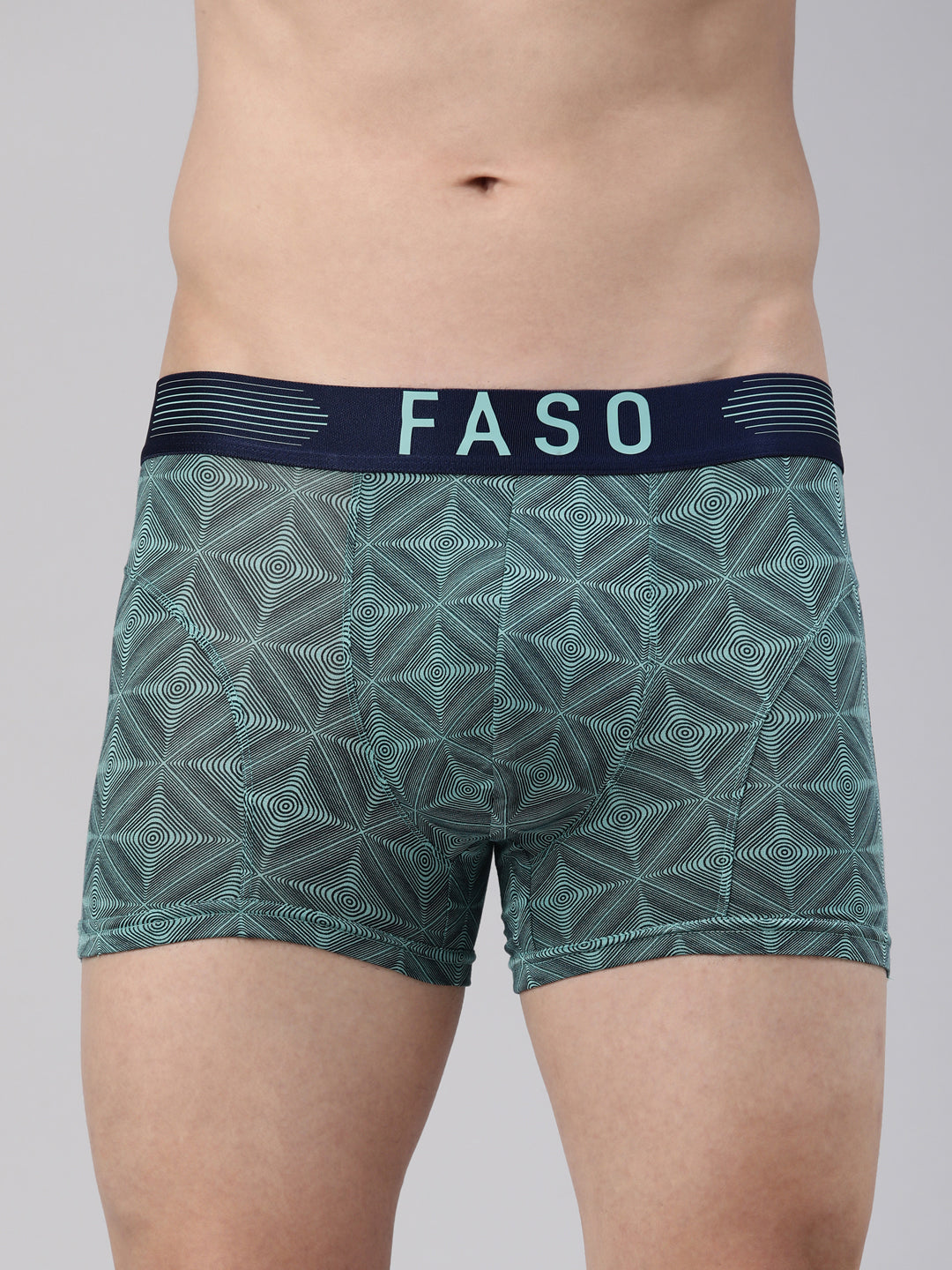 Faso Men's Premium Micro Modal Printed Trunk