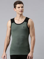 Faso Men's Cotton Color Vest