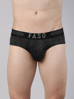 Faso Men's Premium Micro Modal Printed Brief