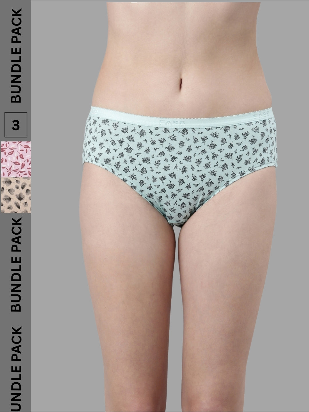 Faso Women's Hipster (Pack of 3)