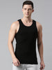 Faso Men's Cotton Rib Comfort Color Vest