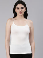 Faso Women's Cotton Stretch fabric Camisole