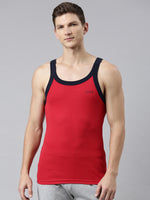 Faso Men's Premium Cotton Color Vest