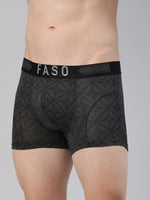 Faso Men's Premium Micro Modal Printed Trunk