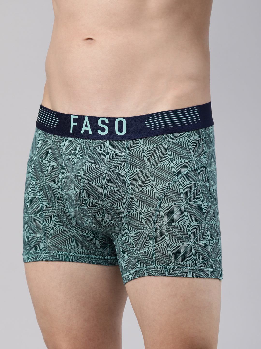 Faso Men's Premium Micro Modal Printed Trunk