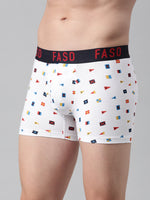 Faso Men's Cotton Printed Trunk