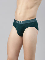 Faso Men's Printed Cotton Stretchable Brief