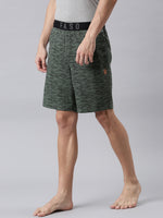 Faso Men's Cotton Elastic Track Shorts