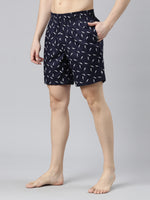 FASO Men’s Cotton Printed Shorts